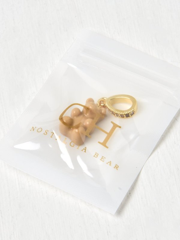 ネックレス・ペンダント Crystal Haze Pave Nostalgia Bear Pendant - Salt Caramel Pave Nostalgia bear – Crystal Haze Jewelry