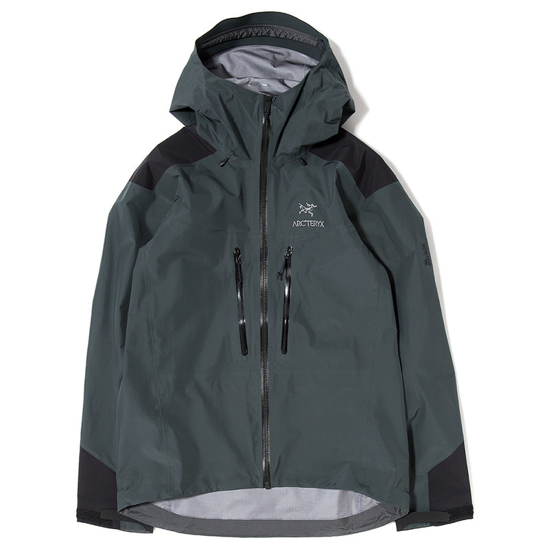 Arc'teryx Alpha AR Jacket グレー Arc'teryx Men's Alpha Jacket in Arctic Silk/Solitude Arc'teryx