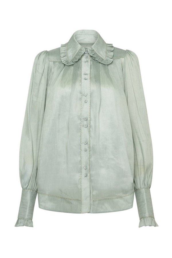 Aje Idealist Shirt - Dusty Sage