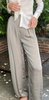 Vintage KC Bill Blass Sage Sheer Chiffon Pants - Gray - Thumbnail 2