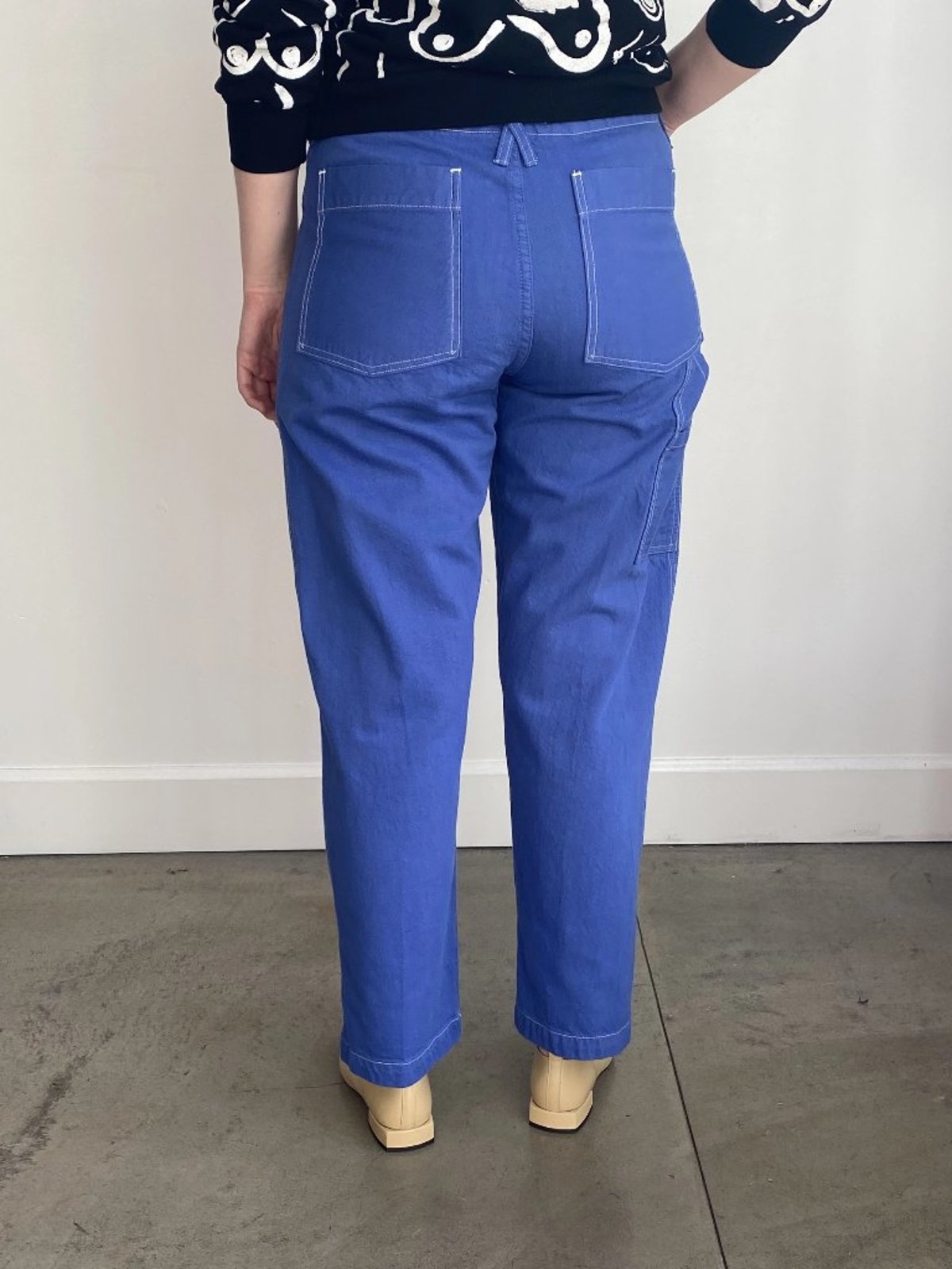 Gravel & Gold Painter Pant - Cornflower - Image 4 of 4