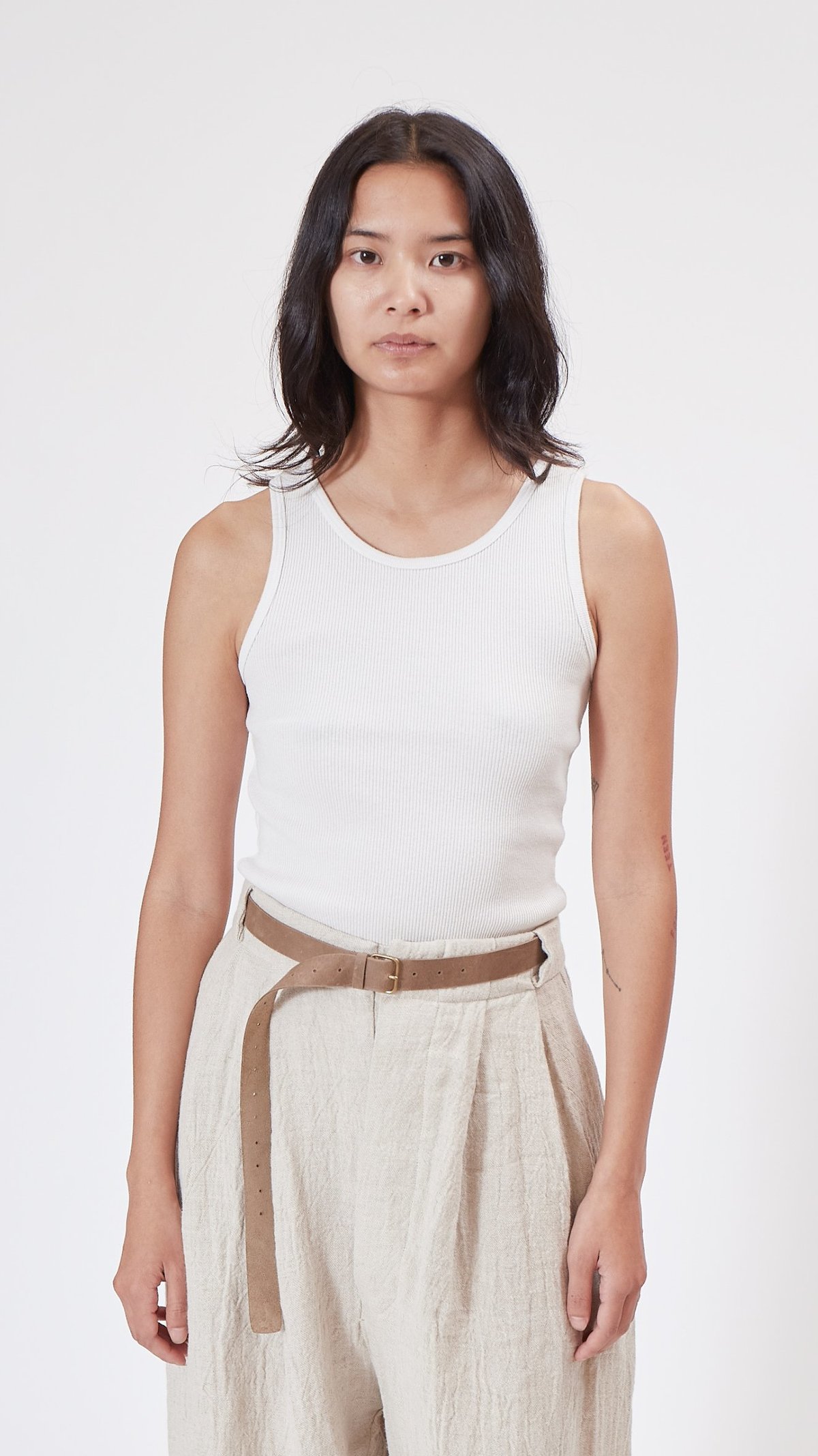 Lauren Manoogian Raw Belt - Burnt Umber | Garmentory