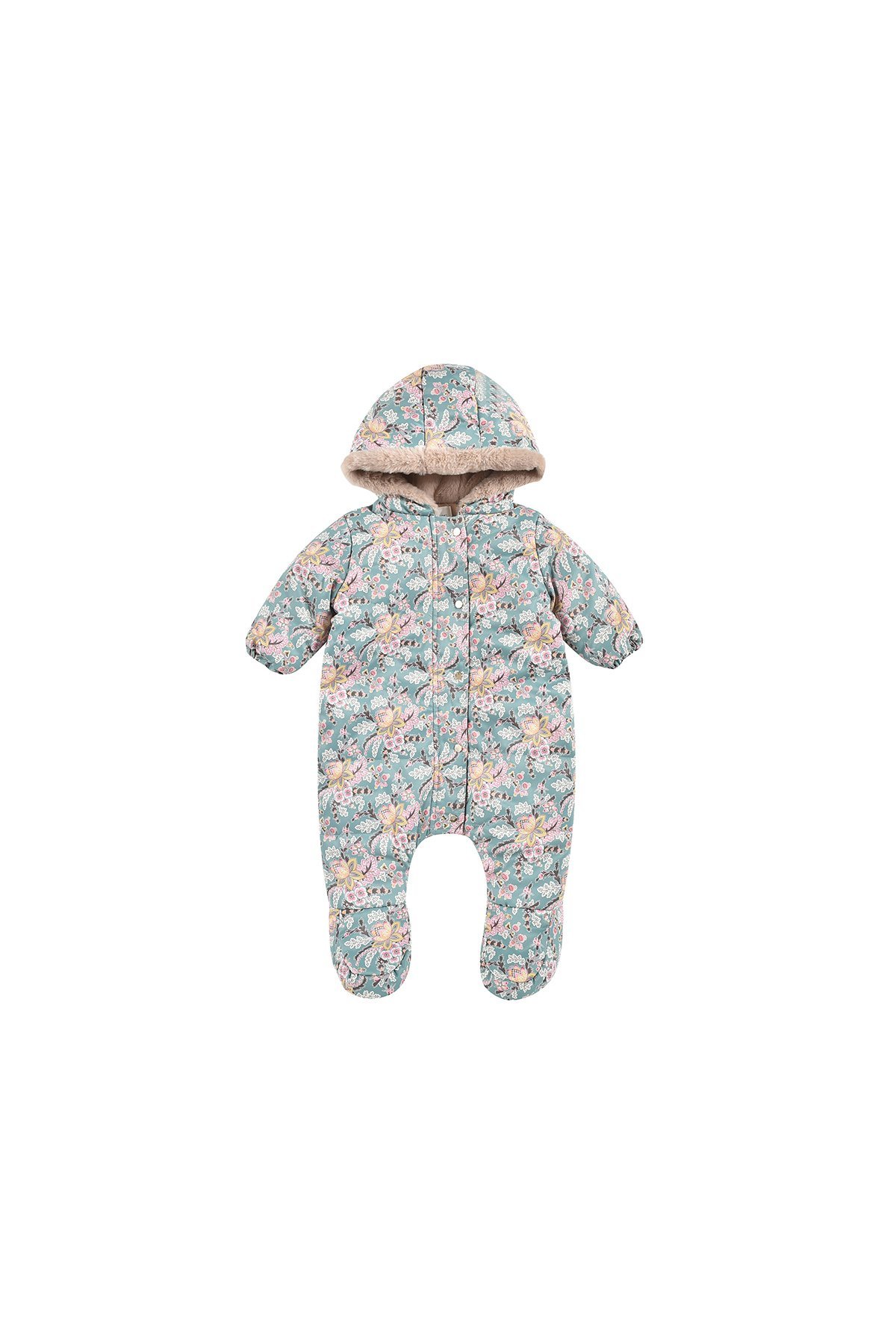 Louise Misha Drisella Pilot Jumpsuit - Blue French Flowers