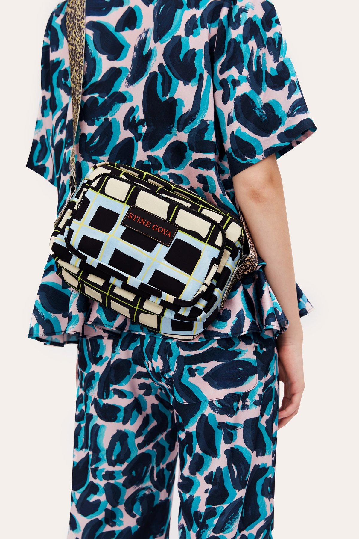 Stine Goya Lotta Shoulder Bag - Checks | Garmentory