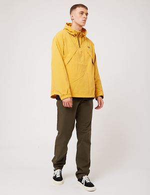 Fred Perry Half Zip Shell Jacket - Gold | Garmentory