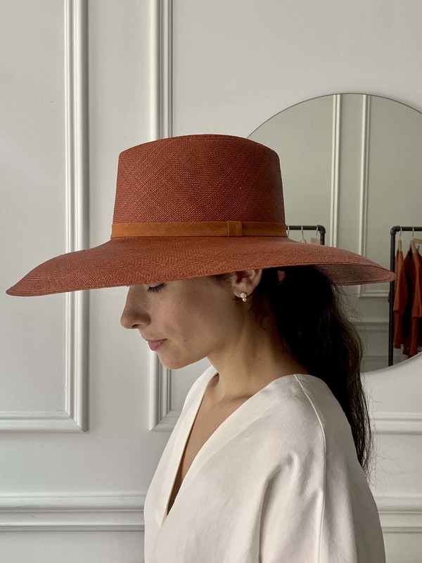 Greenpacha Martinique Hat - Terracotta | Garmentory display picture 3