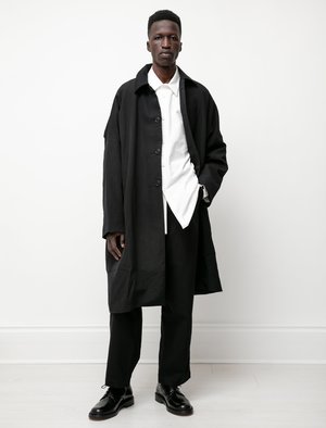 Casey Casey Mens Big Blobby Coat - Rough Black | Garmentory