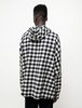 Casey Casey Mens Higa Hood Top - Check - Thumbnail 3