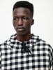 Casey Casey Mens Higa Hood Top - Check - Thumbnail 7