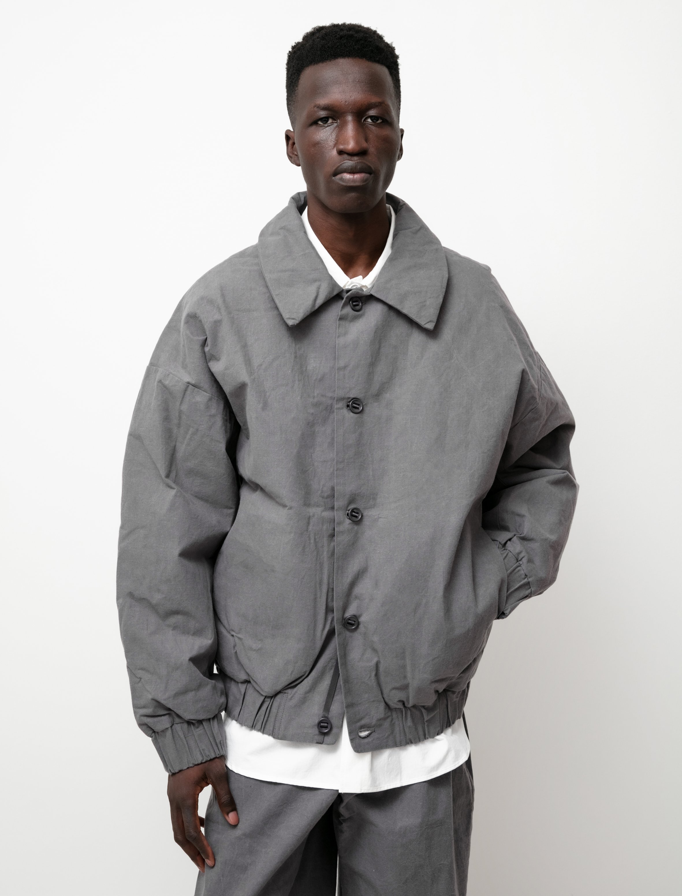 MAN-TLE Mens R11 Down 3 jacket - Stone Wax | Garmentory