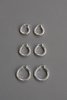 WOLF & GYPSY VINTAGE XS Sterling Silver Stacey Hoops - Thumbnail 3