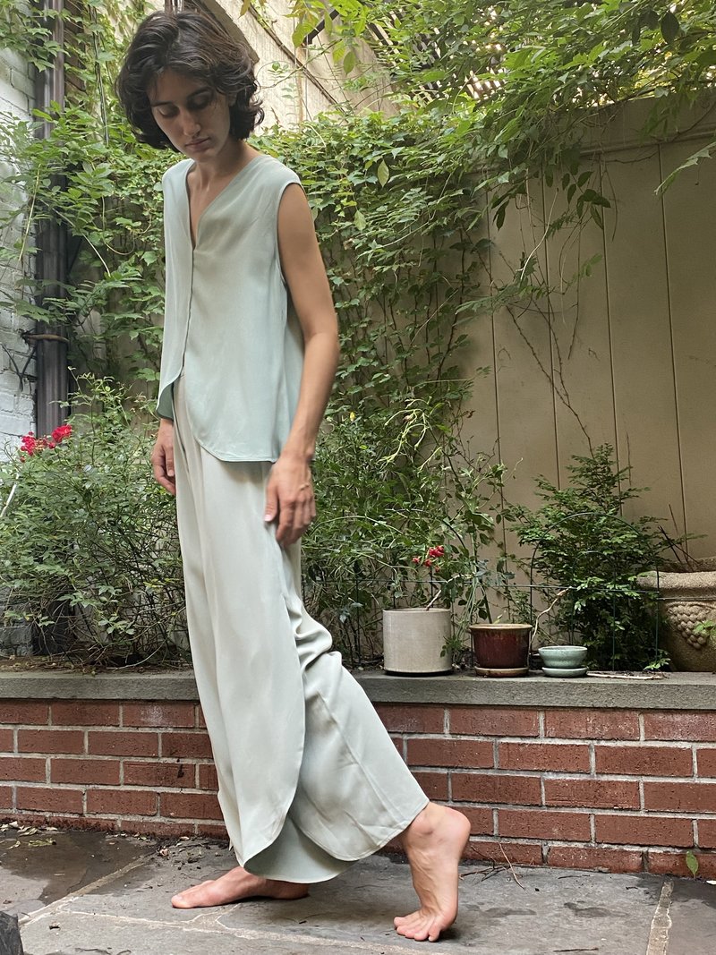 Vintage Armani 3 Piece Suit - mint | Garmentory