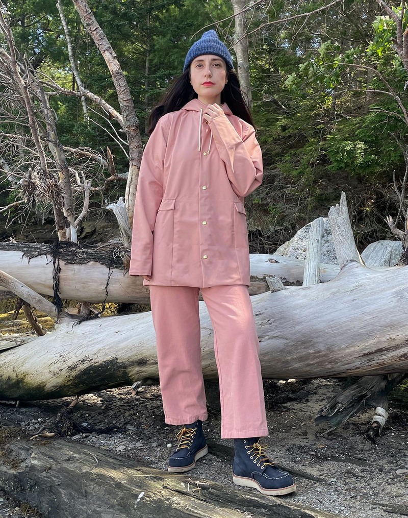 fairechild コート ジャケット 150cm UNISEX Fairechild Adult Chore Coat - Beach Rose | Garmentory