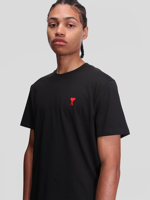 最終値下げAMI DE COEUR Tシャツ White Red Ami De Coeur T-Shirt | AMI PARIS