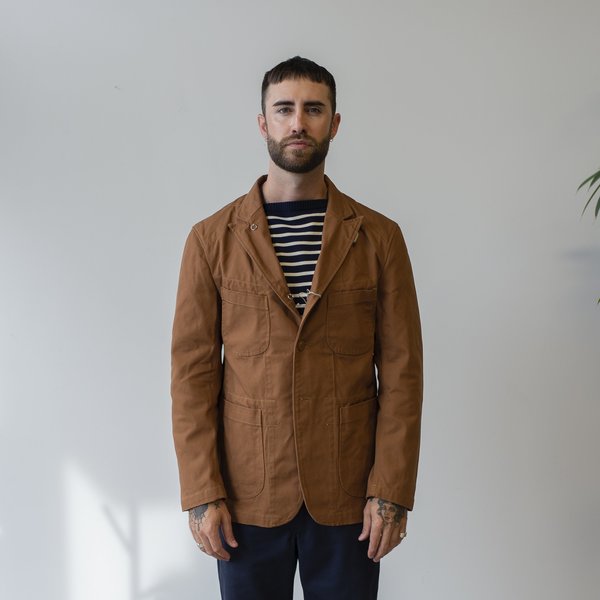 ジャケット・アウター Engineered Garments Bedford Jacket M Engineered Garments Bedford Jacket Dark Navy Cotton Ripstop - Made