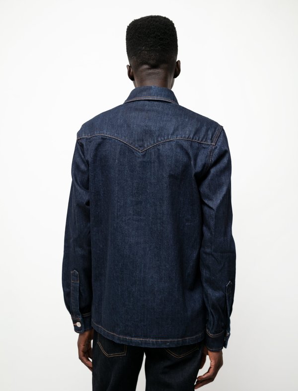 Sefr Palak Denim Shirt | Garmentory