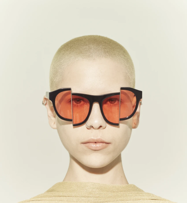 Percy Lau パーシーラウ AXIS Y red Percy Lau AXIS Y EYEWEAR - Black | Garmentory