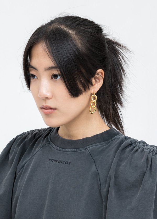 DEPARTMENT Gold Chain Earring - Gold
