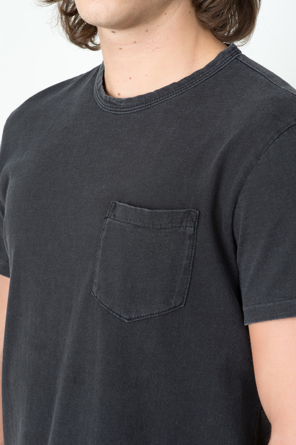 JP 1880 Maglietta Uomo Blu Navy – Tessuto Slub Con Tasca – Mezza Manica – Taglie Forti Fino A 8XL