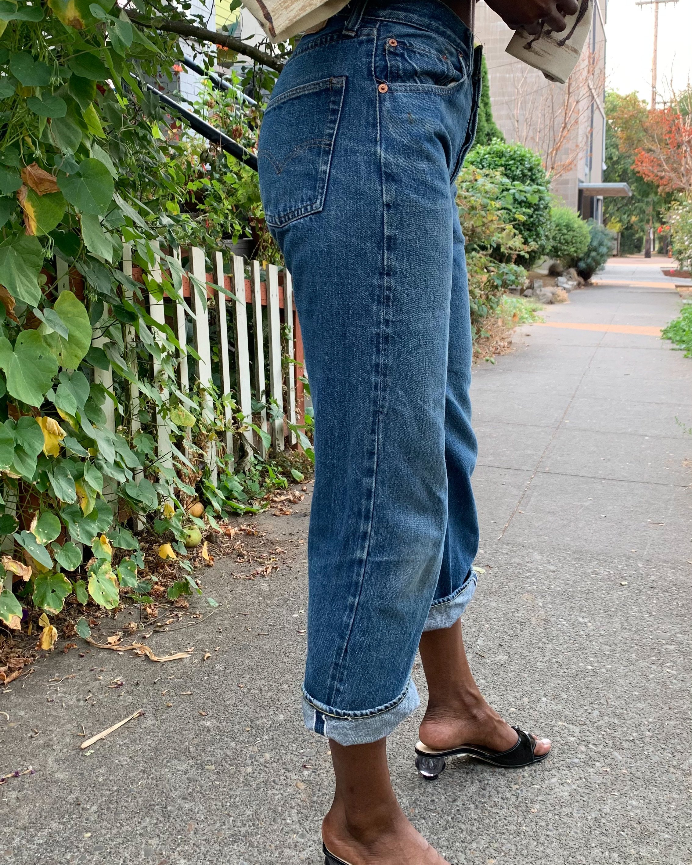 Levis 501 Selvedge Denim Garmentory