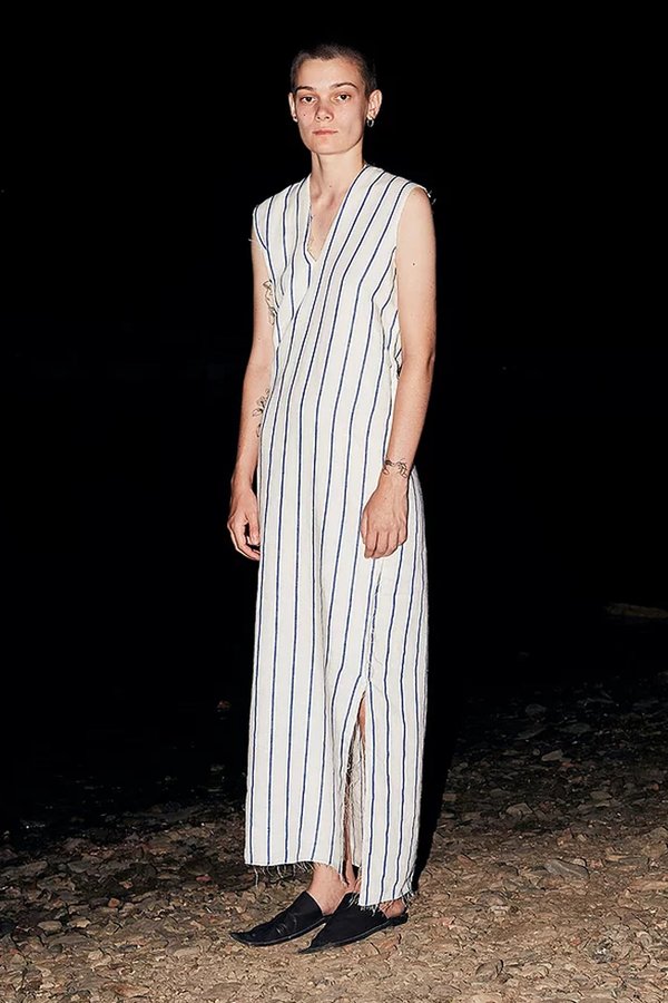 GABRIELA COLL GARMENTS/ Linen Dress