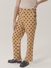 BODE Daisy Side Tie Trousers - Gold/Orange  - Thumbnail 3