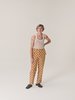 BODE Daisy Side Tie Trousers - Gold/Orange  - Thumbnail 2