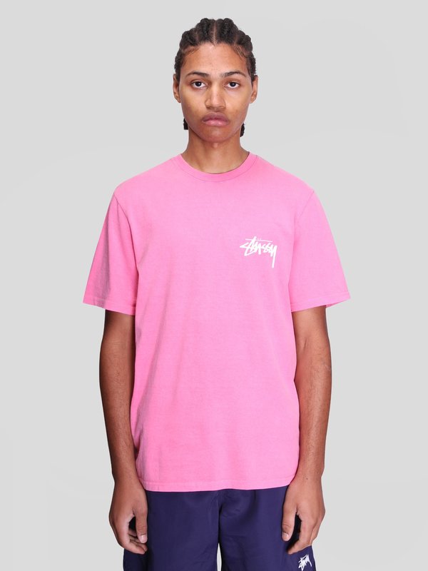 Stussy Painter Pigment Dyed Tee - Pink 