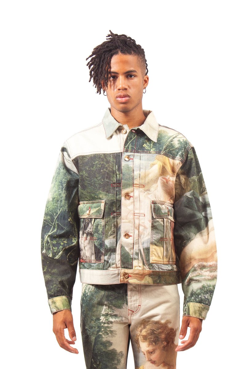 Vivienne Westwood Marlene Jacket - Painting Print | Garmentory