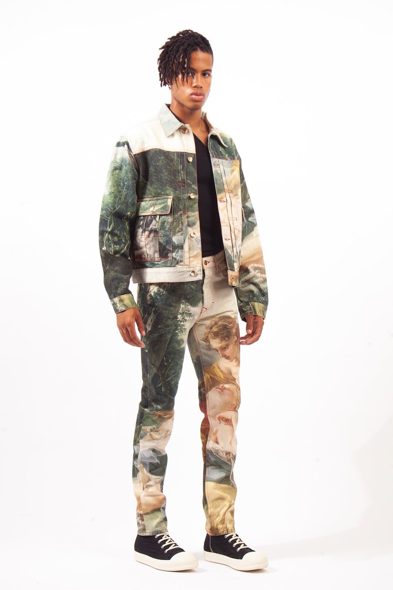 Vivienne Westwood Marlene Jacket - Painting Print | Garmentory