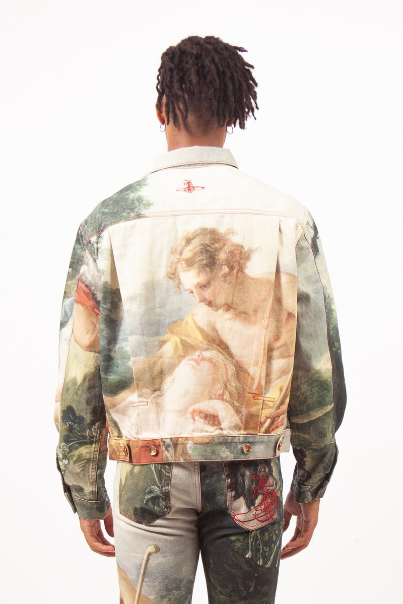 Vivienne Westwood Marlene Jacket - Painting Print | Garmentory