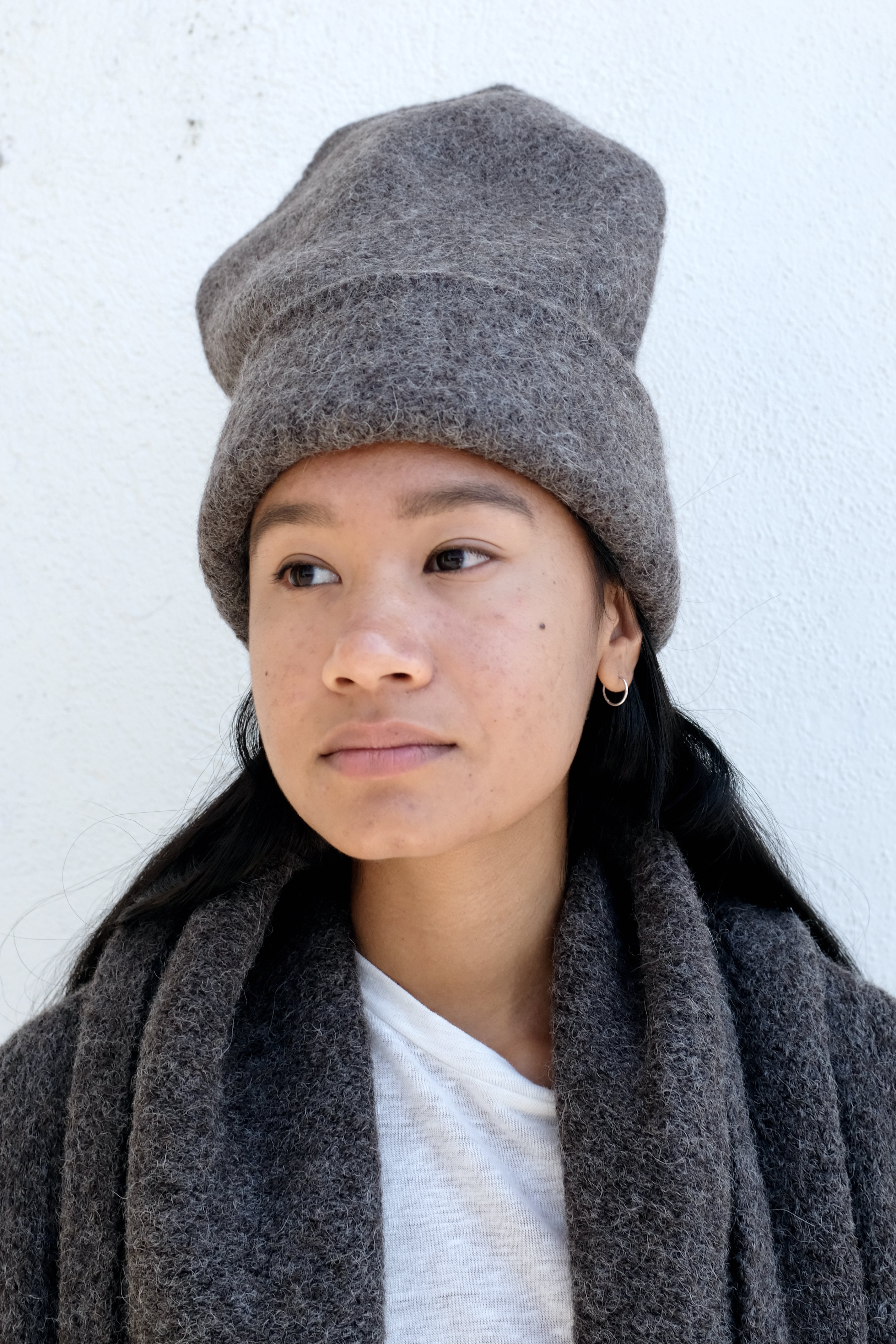 Lauren Manoogian Carpenter Hat - Blackened | Garmentory