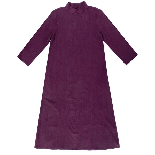 ali golden mock neck dress Ali Golden MOCK NECK DRESS - PLUM