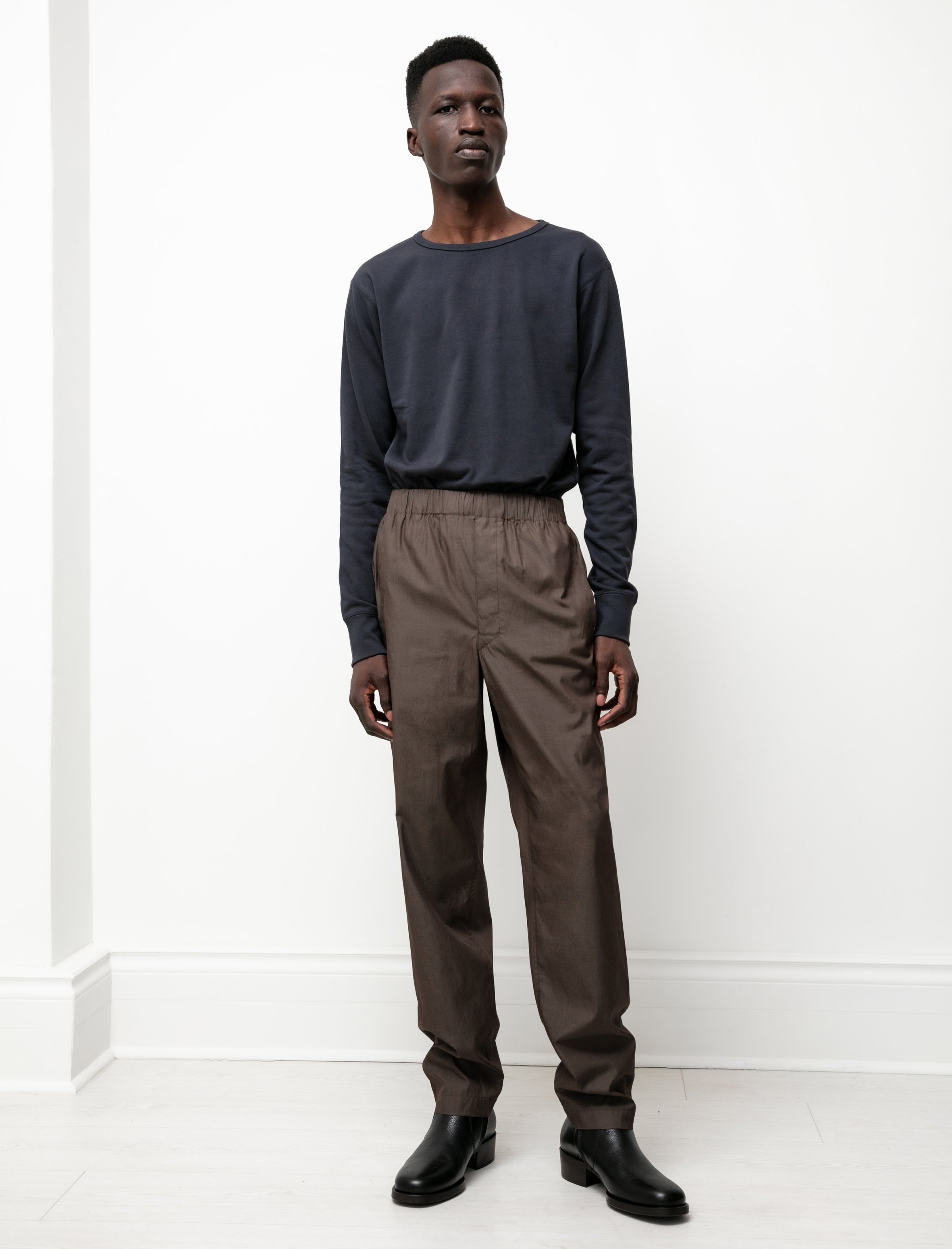 Lemaire Pyjama Pants - Bark | Garmentory