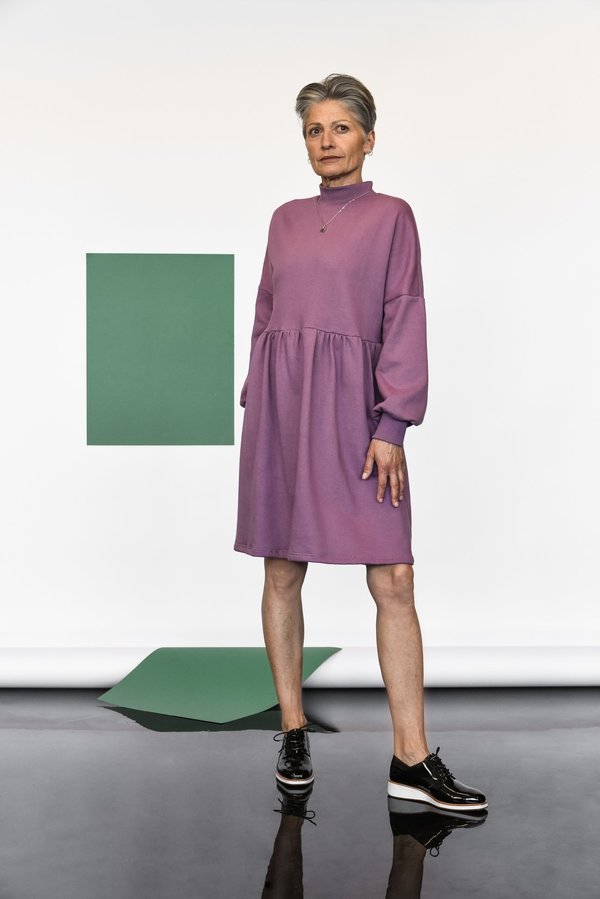 MAS MONTREAL FW21 REYKJAVIK DRESS - PURPLE MAS MONTREAL FW21 REYKJAVIK DRESS - PURPLE