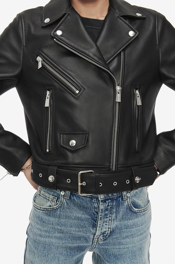 Anine Bing Benjamin Moto Jacket - Black | Garmentory