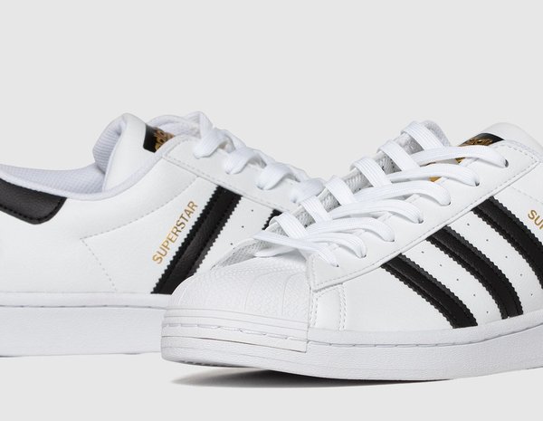 adidas Originals Superstar Vegan Sneakers - White/Black | Garmentory