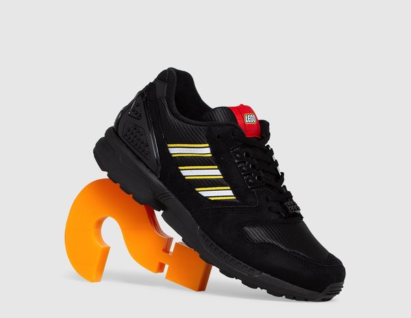 adidas gazelle silver green womens adidas x LEGO Sport Juniors Core Black FZ5438 UK 4.5, Black / 4.5 main image 1