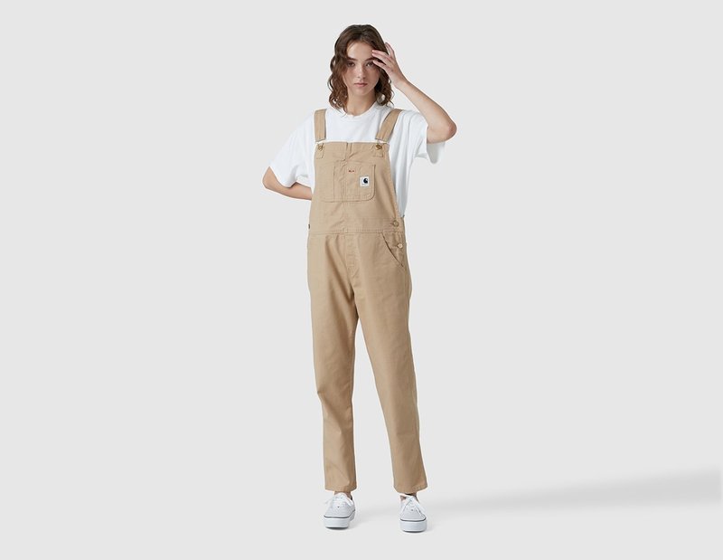 Carhartt WIP Women's Bib Overall / Dusty Hamilton Brown | Garmentory