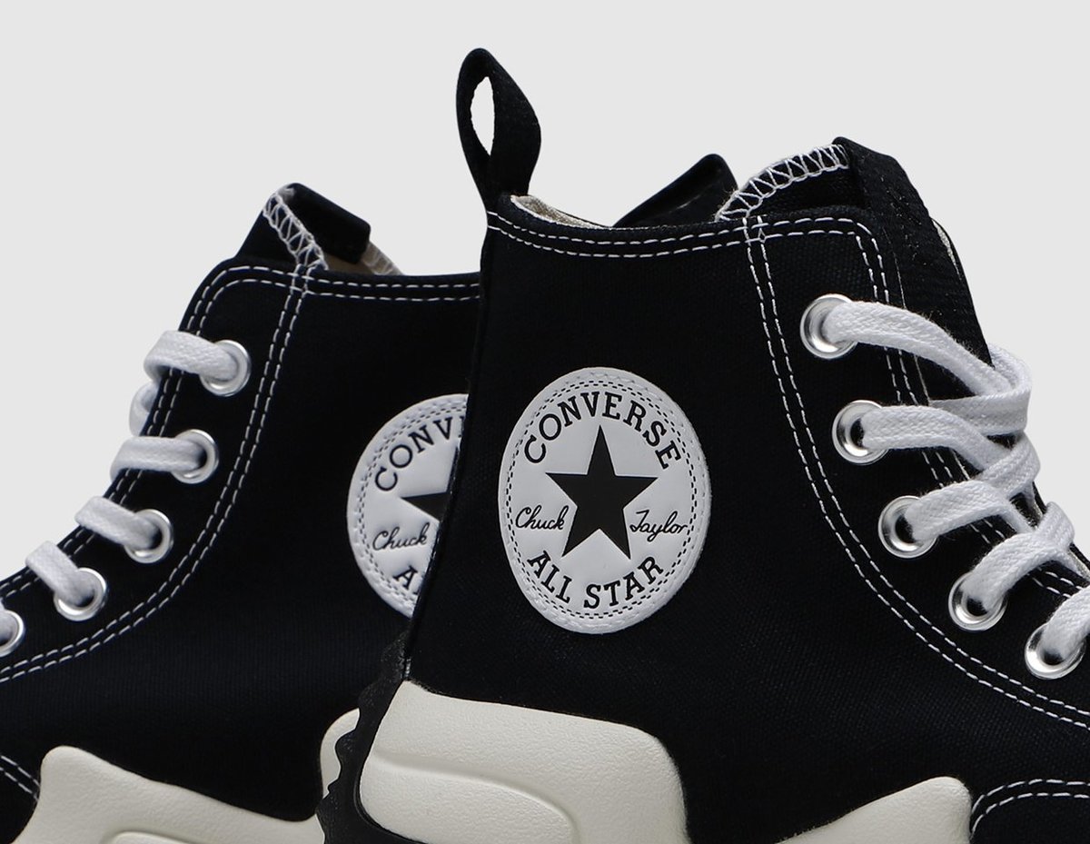 Converse Colour Run Star Motion Black / White - Gum Honey | Garmentory