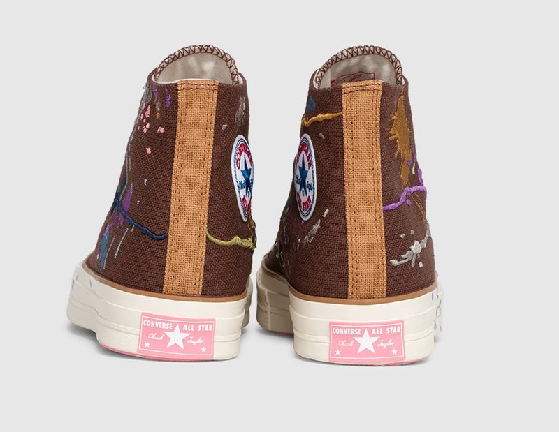 Converse x Bandulu Chuck 70 Hi sneakers - brown | Garmentory