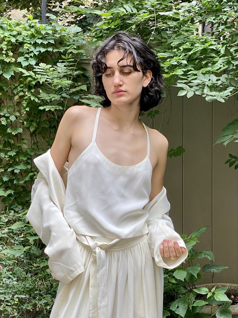 SONIA RYKIEL 3ピース Vintage KC 3 Piece Sonia Rykiel suit - Cream | Garmentory