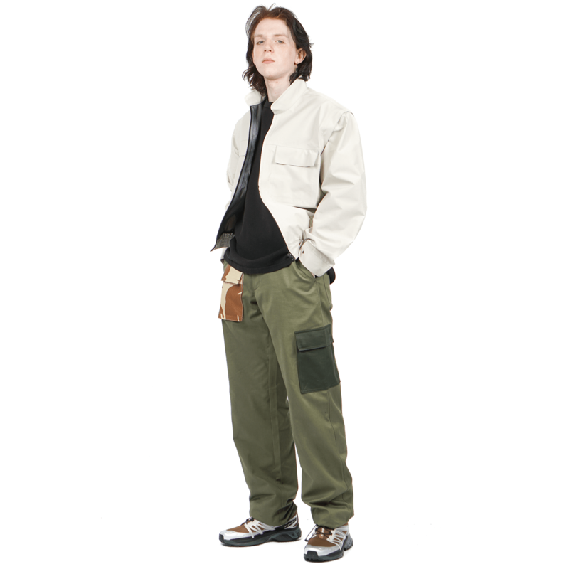 GR10K WINDSTOPPER 2-WAY BLOUSON - ICE | Garmentory