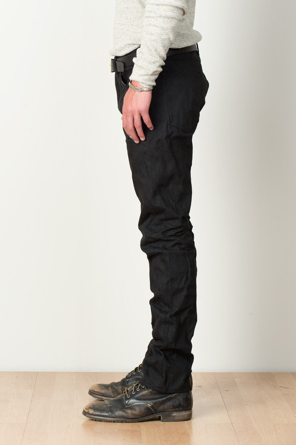 RRL Slim Fit In Black On Black | Garmentory