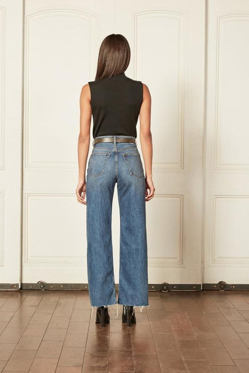 BOYISH The Charley Rigid Wide Leg Jean - Greed