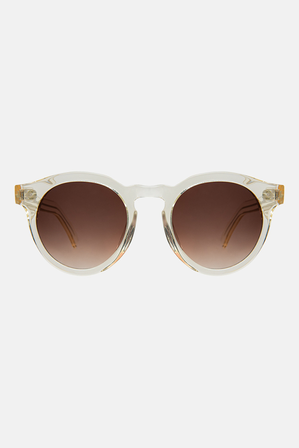 Illesteva LEONARD II Sunglasses Champagne/Tortoise Leonard II E Sunglasses ~ Champagne/Brown Gradient – Chic  main image 4