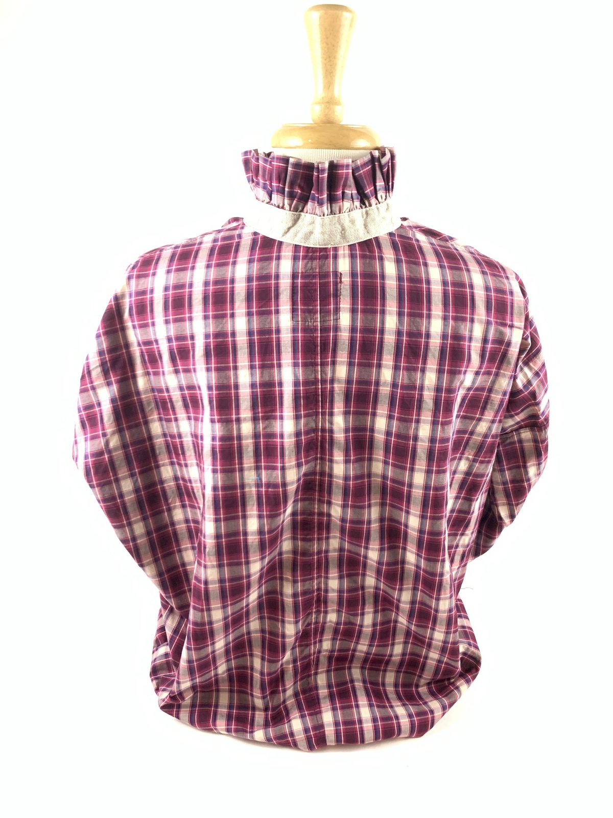 A Shirt Thing Penelope Plaid Shirt - Berry - Image 2 of 2