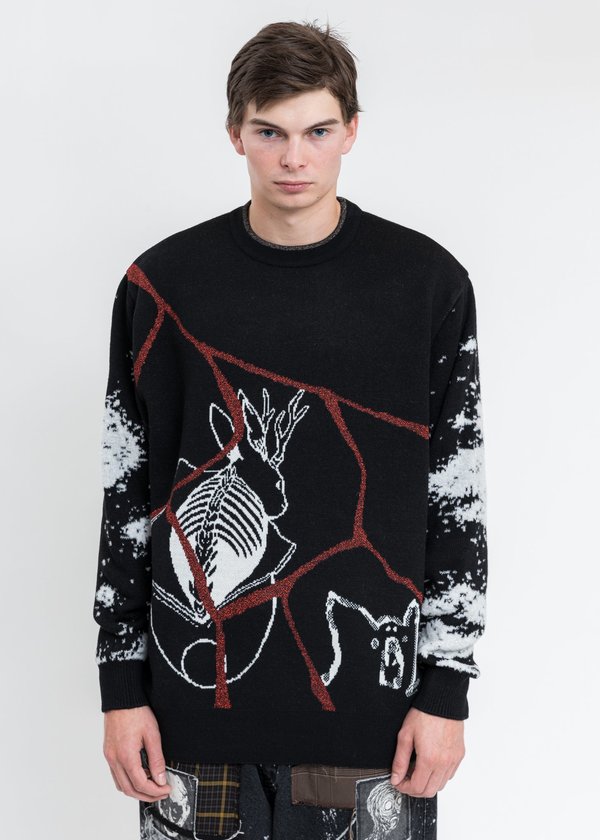 KIDLL rurumu PULLOVER KNIT KIDILL × RURUMU Knit Pullover Sweater