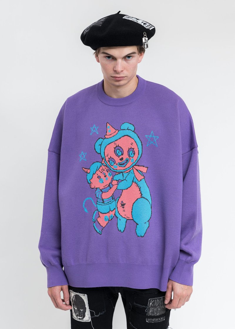 KIDILL HELL BOY Swetaer ニット　セーター KIDILL HELL BOY Swetaer ニットセーター