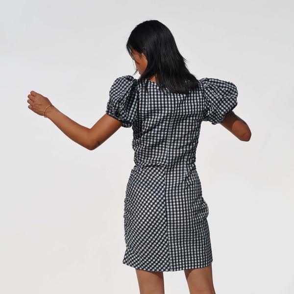 ワンピース RonHerman Checkered Seersucker Lap Dress Ron Herman - ロンハーマン Checkered Seersucker Lap Dressの通販 by